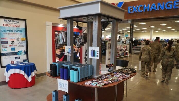 Fort Irwin Main Exchange kiosk